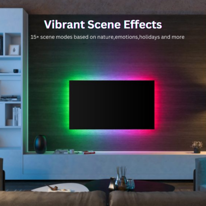 HALOX  Wi-Fi Multicolor Smart LED Strip Kit | 5 Meters | 60 LED per Meter | Music Sync Feature | No Hub Required | Works with Amazon Alexa, Google Home - Image 4